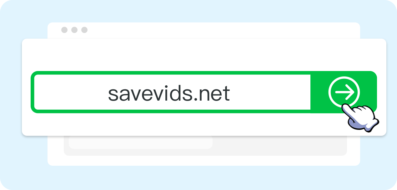 Paste the link into the input box